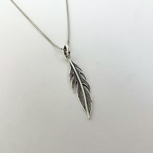 BOHO FEATHER CHARM