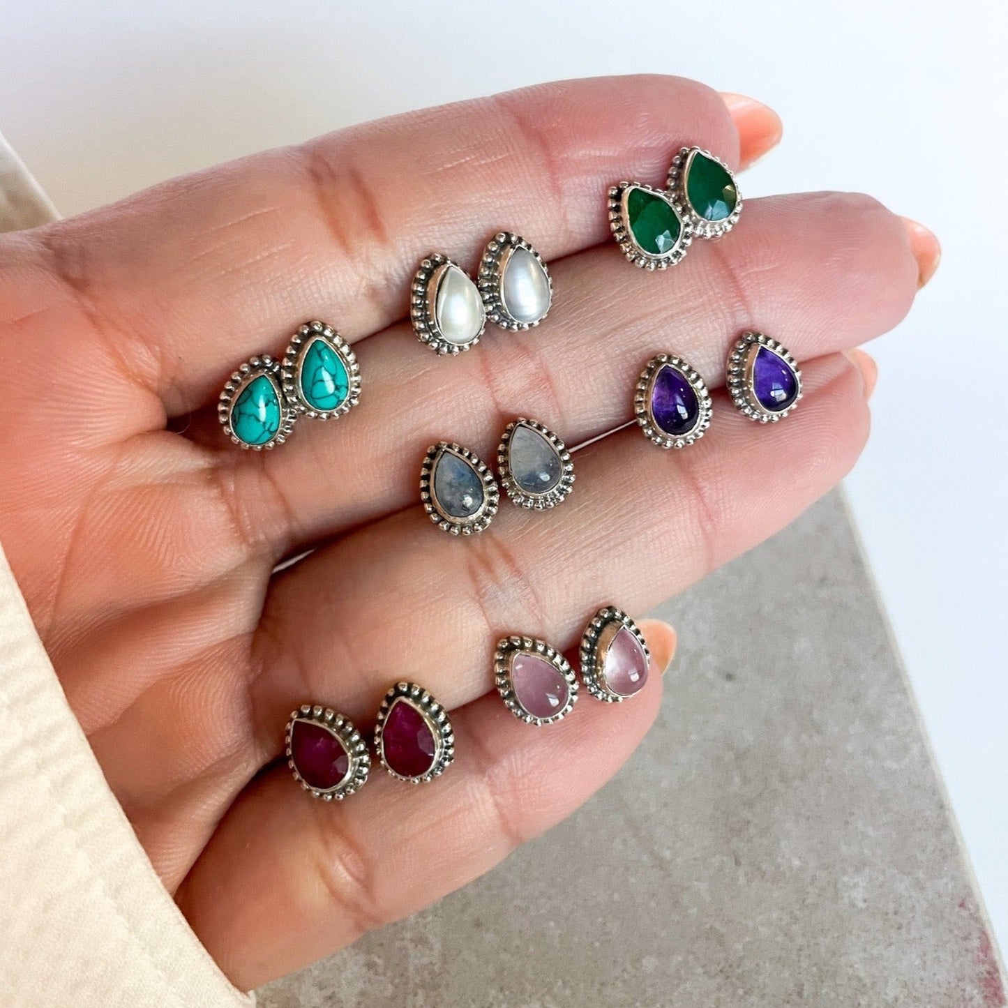 Drop Crystal Earrings